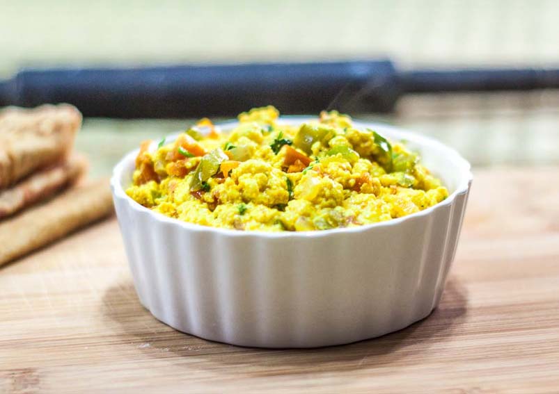 Spicy and Tasty Paneer Bhurji Recipe