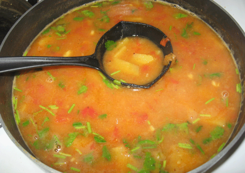 How to prepare Pineapple Rasam Recipe