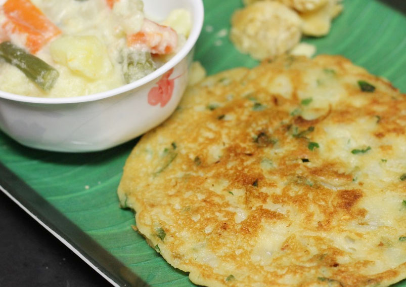How to Prepare Potato Adai Recipe