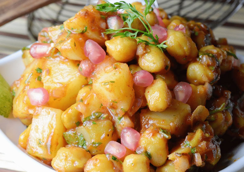Quick Aloo Chaat Recipe