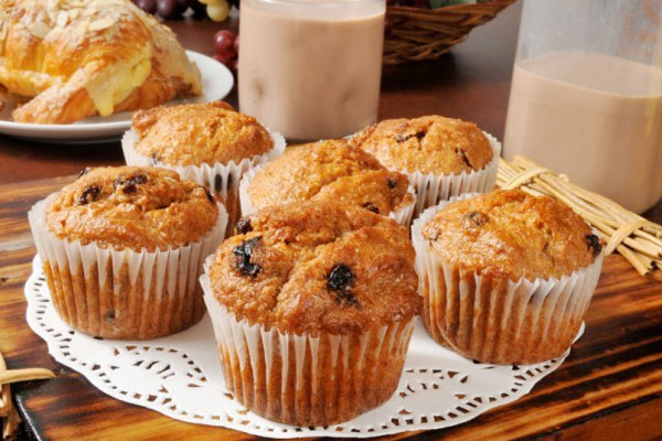 Orange and Raisin Muffins Recipe