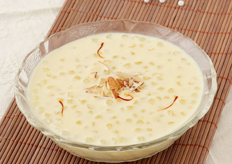 Navrathri Special - Sabudana Kheer Recipe