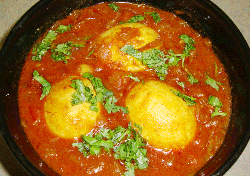 South Indian Egg Curry Recipe