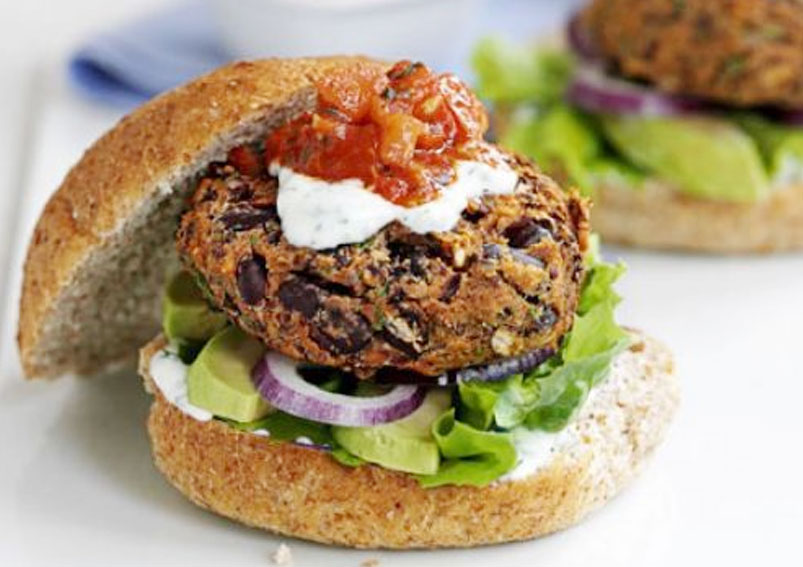Five Spice Bean Burger Recipe