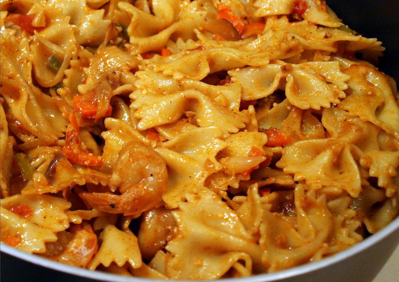 Spicy Pasta Indian Style Recipe