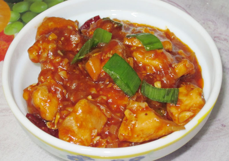 Spicy Schezwan Chicken recipe