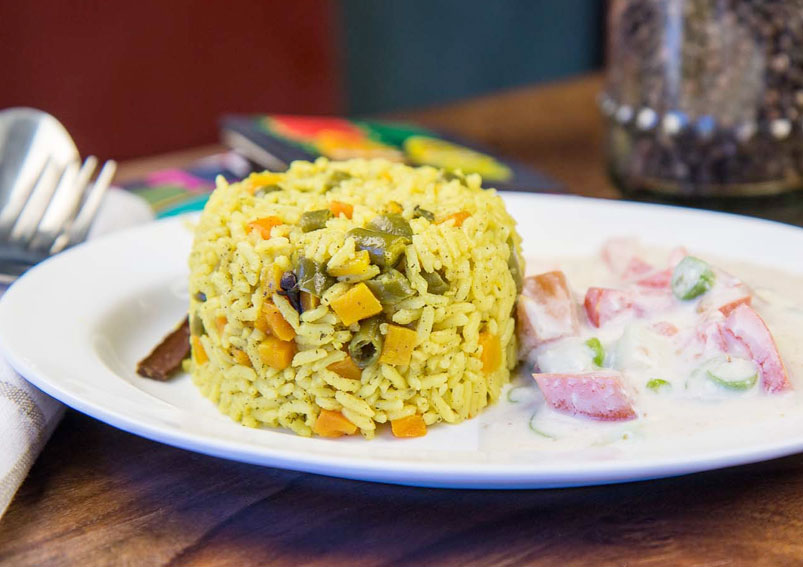 Spicy Vegetable Pulao Recipe