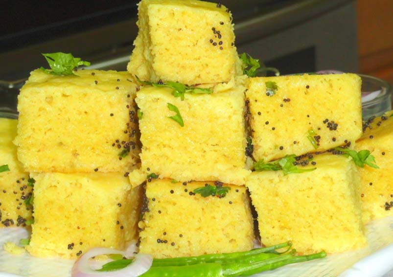 Spongy Moong Dal Dhokla Recipe