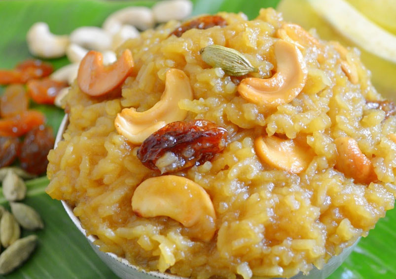Varalakshmi Vratham Special Sweet Pongal Recipe
