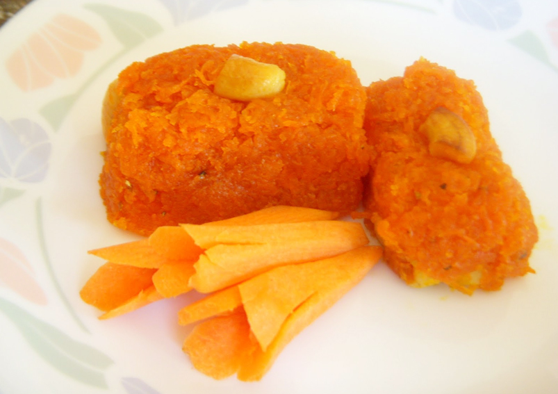 Tasty Carrot Burfi Recipe
