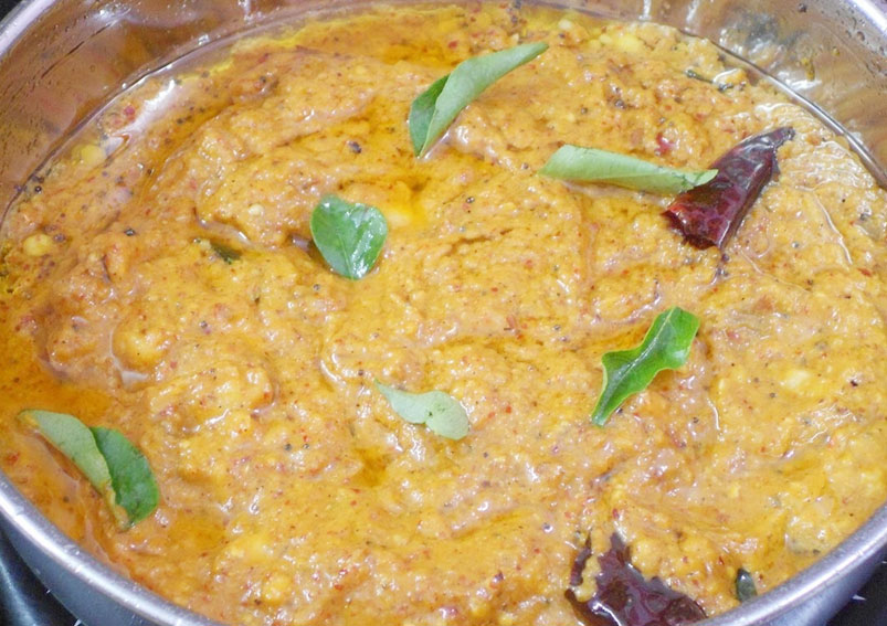 Tasty Cucumber Chutney – Dosakaya Pachadi