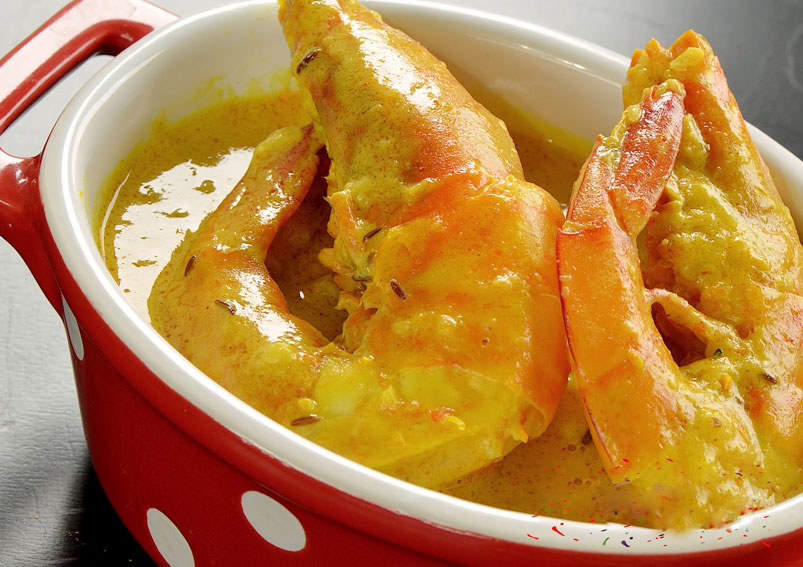 Tasty Prawns Coconut Curry Recipe