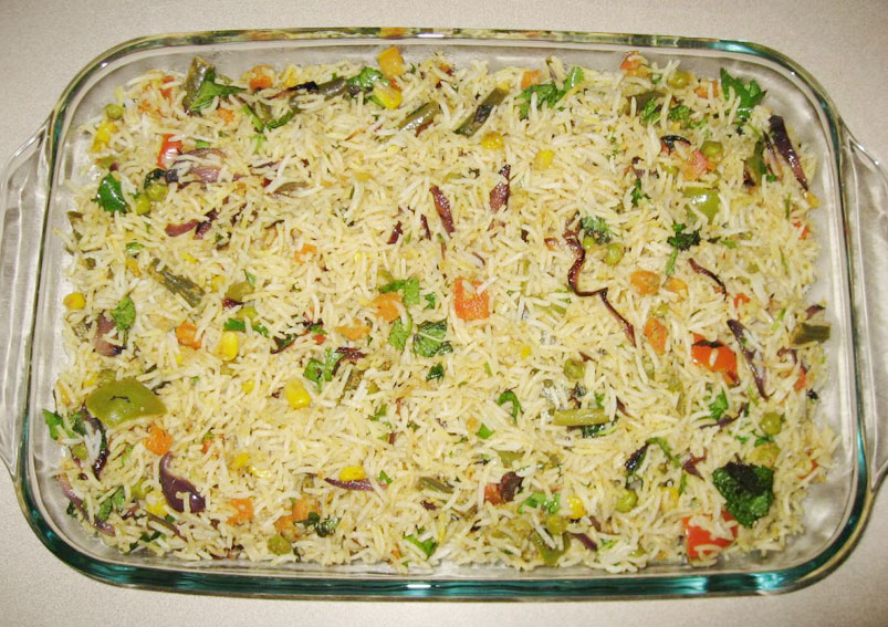 Tasty Sweet Corn Biryani Recipe