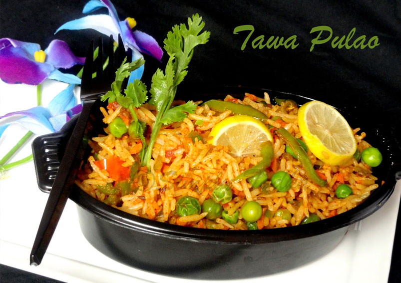 Tasty and Yummy Tawa Pulao Recipe
