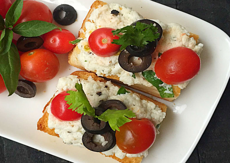 Tomato Cheese Toast Recipe