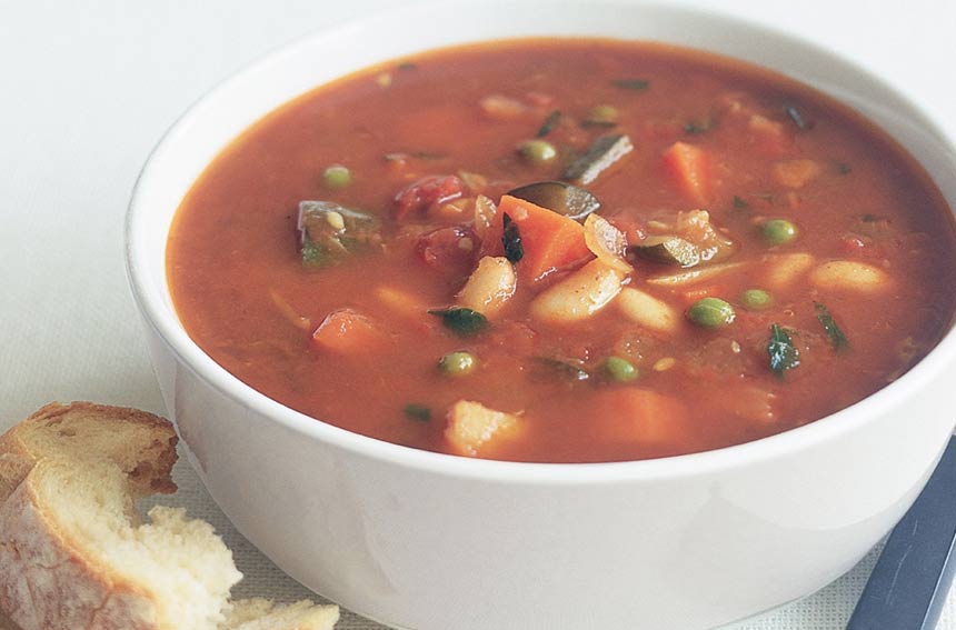 Beans and Vegetables in Tomato Gravy Recipe