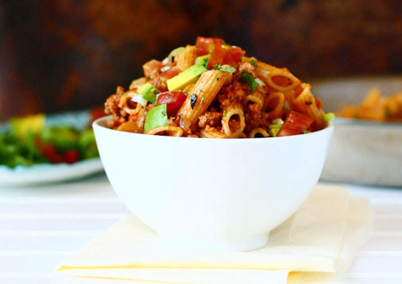 Whole Wheat Pasta with Tomato Sauce Recipe