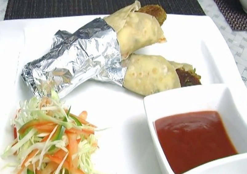 Mixed Vegetable Cheese Frankie Recipe