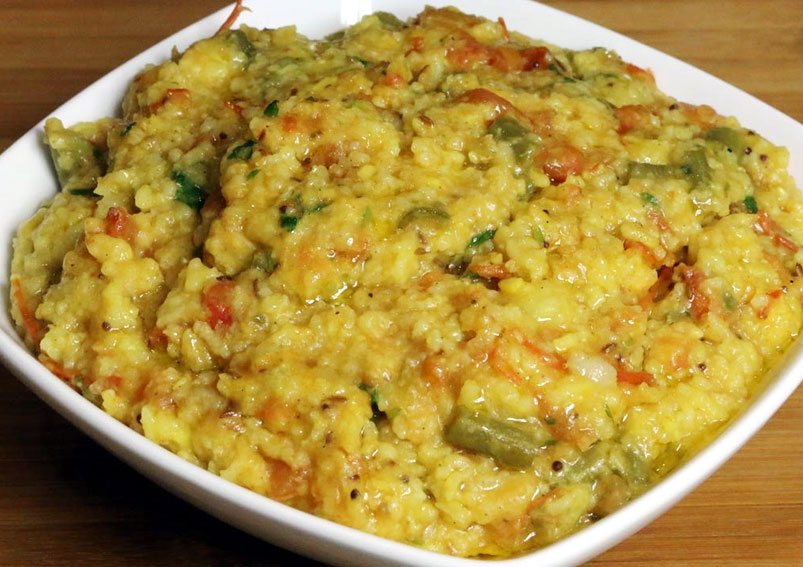 Jowar and Vegetable Khichdi Recipe