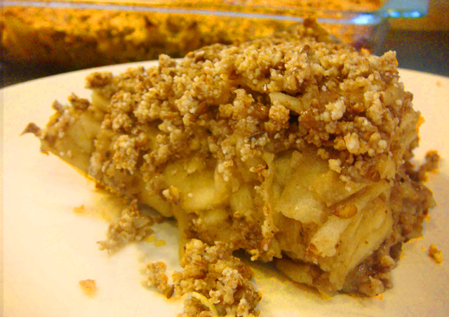 Healthy Crumble Apple recipe