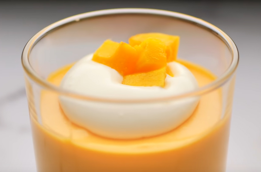 Quick Mango Mousse Recipe