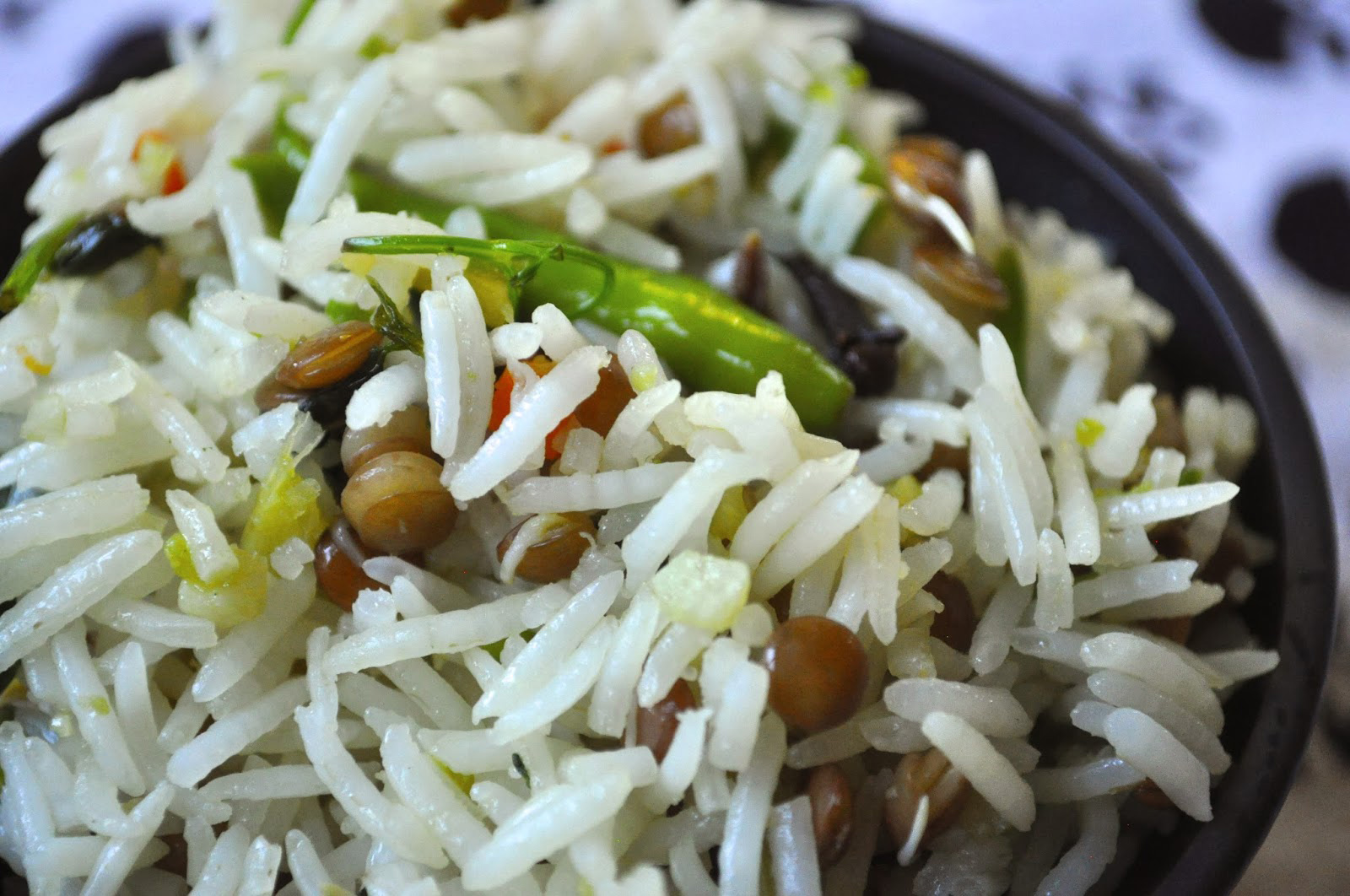 Pulao with Sprouts recipe