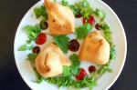 Baked Samosa with Mixed Sprouts Recipe