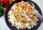 Spicy Bell Pepper Rice Recipe | yummyfoodrecipes.in