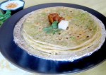 Carrot and Green Pea Paratha Recipe | Yummyfoodrecipes.in