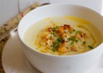 Cauliflower Cheese Hot Soup