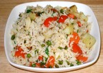Tasty Vegetable and Cheese Rice Recipe | Yummyfoodrecipes.in