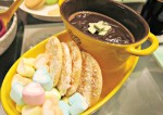 Creamy Caramel Chocolate Fondue Recipe