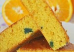 Eggless Orange Slice Cake Recipe