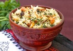 Fenugreek and Mushroom Brown Rice Recipe