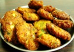 Kalmi Vada Fried Lentil Patties Recipe