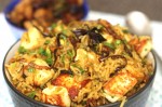 Tasty Mushroom Paneer Pulao Recipe