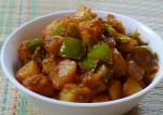 Spicy Aloo Capsicum Recipe | Yummyfoodrecipes.in