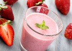 Strawberry Smoothie with Yogurt Recipe