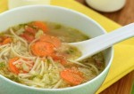 Tasty Cauliflower and Noodles Clear Soup Recipe