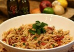 Tangy Tomato Garlic Pasta Recipe | Yummyfoodrecipes.in