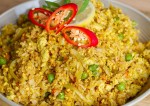 Vegan Fried Rice With Scrambled Tofu Recipe