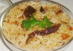 Eggplant Brinjal Rice Preparation | Indian Food Recipes