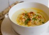 Cauliflower Cheese Hot Soup