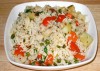 Tasty Vegetable and Cheese Rice Recipe
